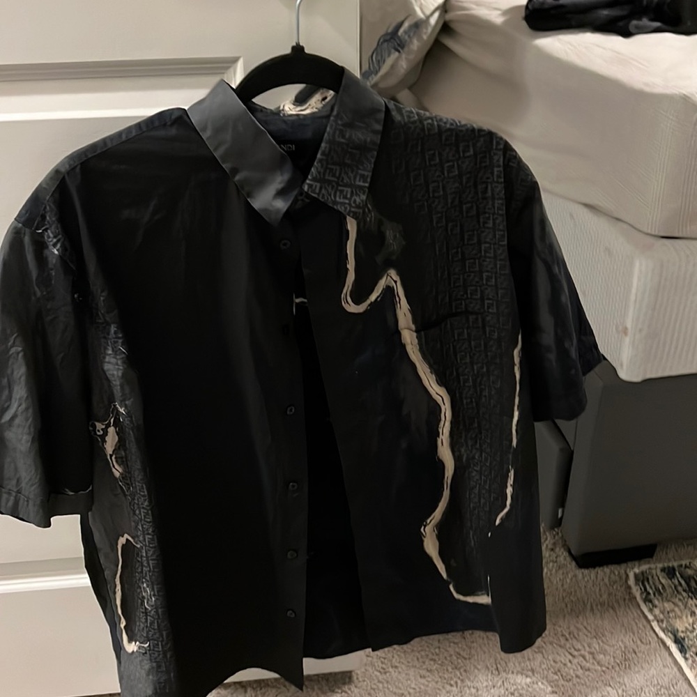 Fendi shirt sleeve button up